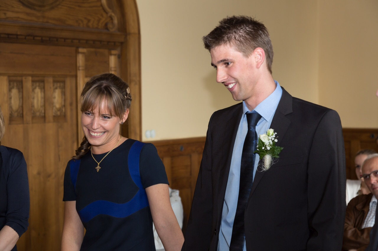 Foto des Hochzeitspaares Jörn und Christina